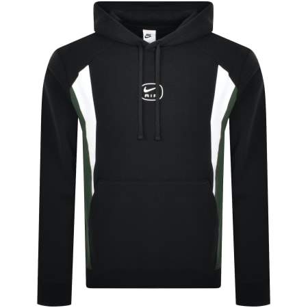 Nike Swoosh Logo Hoodie Black | Mainline Menswear